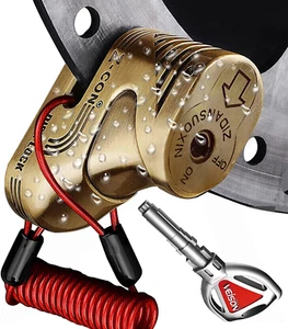 Motorcycle Locks Heavy Duty anti Theft,Cable Locks with Combination,Heavy Duty B - Picture 1 of 12