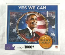 BARACK OBAMA Commemorative Jigsaw Puzzle - YES WE CAN 2008 - New Factory Sealed