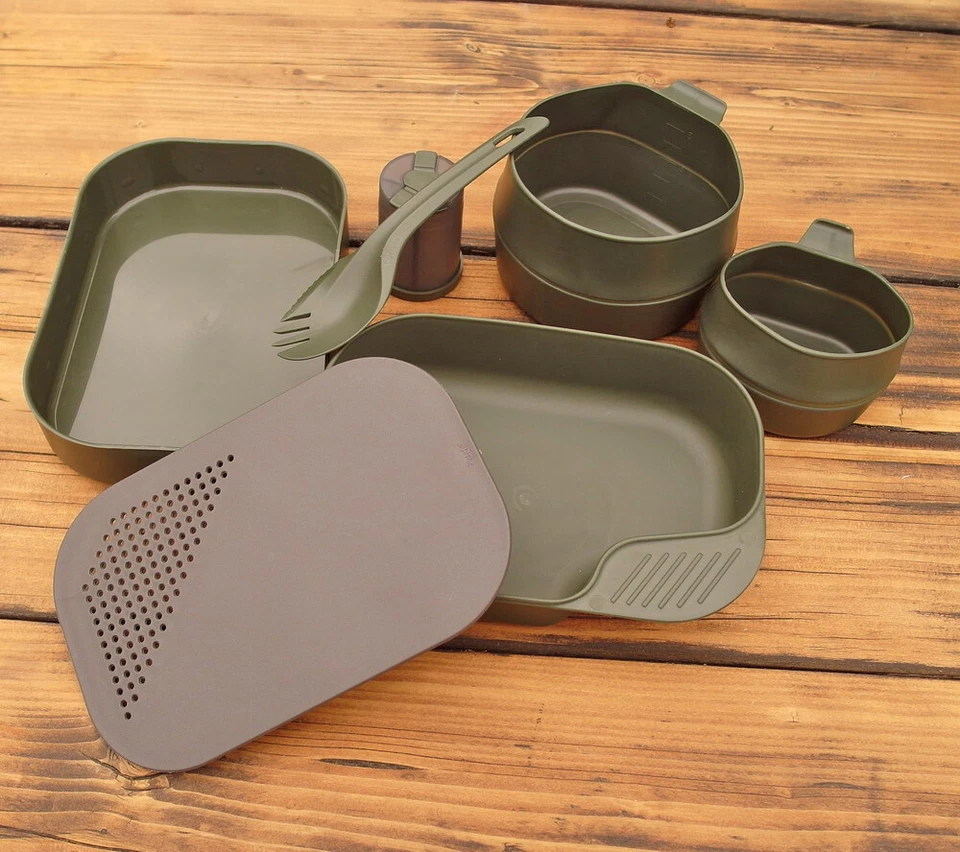 Wildo Camp-a-box Complete Oliv 2015 Essgeschirr