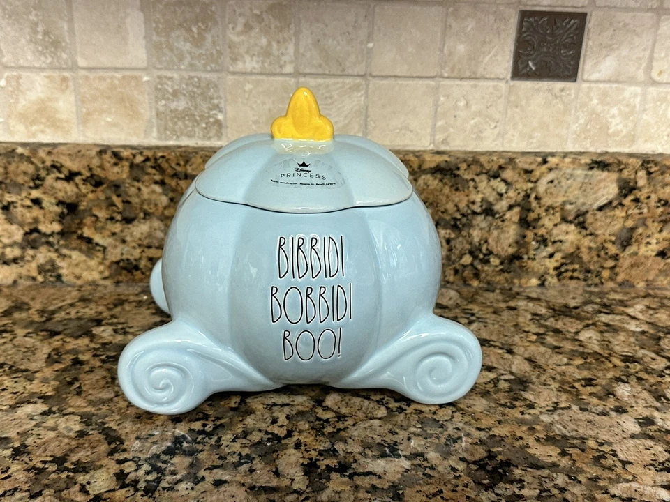 Bote de carro de Cenicienta Rae Dunn Disney “Bibbidi Bobbidi Boo” ¡¡NUEVO!!! Foto 1 de 3