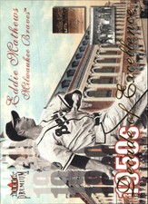 2001 Fleer Premium Decades of Excellence Braves Baseball #DE11 Eddie Mathews