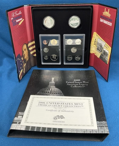 2006 US Mint American Legacy Collection Proof Set OGP Cover