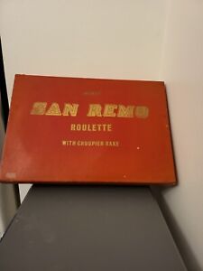 Merit San Remo Roulette With Croupier Rake