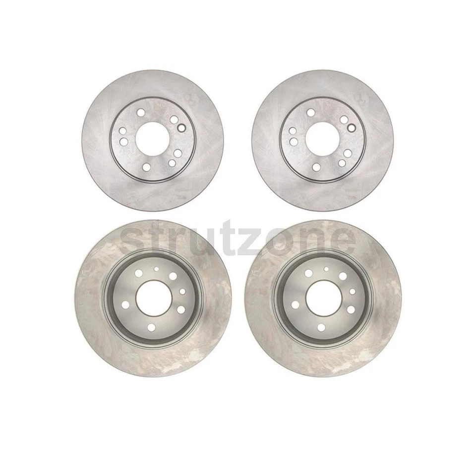 4 rotores de freno de disco delanteros traseros para Mercedes-Benz 560SL 5,6 L Foto 1 de 4