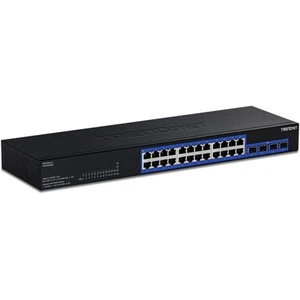 TRENDnet 28-Port Gigabit Switch with 4 x 10G SFP+ Ports, TEG-30262, 24 x Giga - Picture 1 of 2