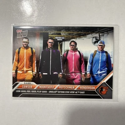 2023 Topps Now Baseball Adley Rutschman Colton Cowser Gunnar Henderson #656 - Image 1 of 2