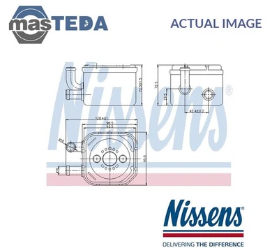 90654 ENGINE OIL COOLER NISSENS NEW OE REPLACEMENT - Image 1 of 4
