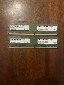 A-Tech 2GB Each DDR2 PC2-6400 DIMM/800MHz Desktop Memory Kit - Picture 1 of 2