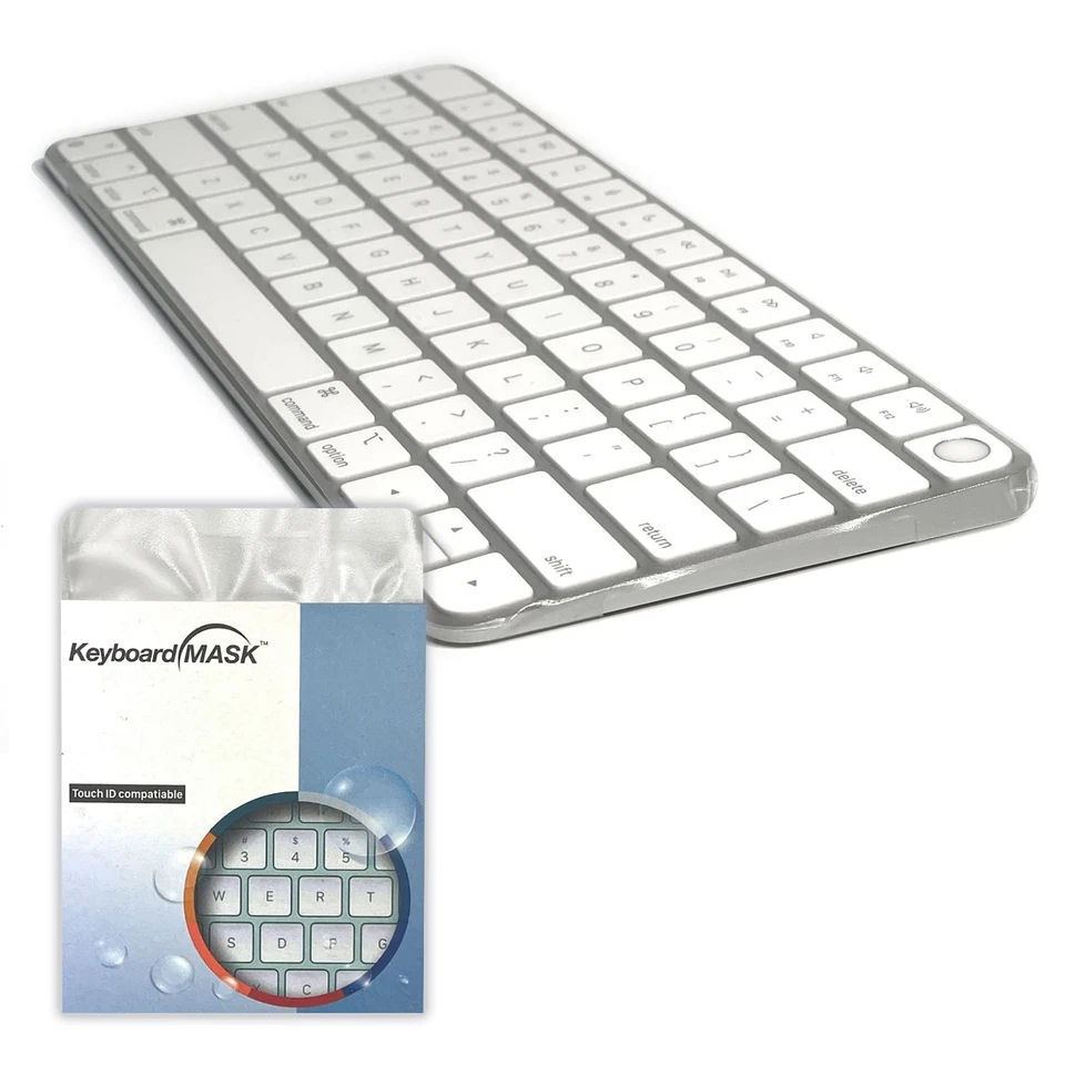 KeyboardMask Matte Cover for 2021 iMac Apple Wireless Magic Keyboard, 0.12mm - Image 1 of 1