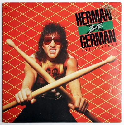 HERMAN ZE GERMAN And Friends LP 1985 PROMO Great White SCORPIONS DOKKEN Ratt - Image 1 of 3