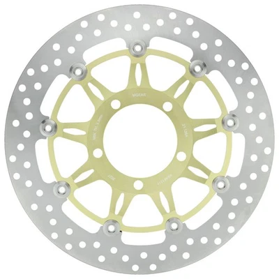 Rotor de disco de freno delantero izquierdo o derecho para TRIUMPH 675 Street Triple R 2009 2010 Foto 1 de 3