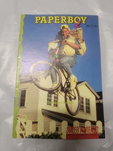 Nintendo Super Nintendo SNES Paperboy 2 Manual Only - NO GAME! - Picture 1 of 2