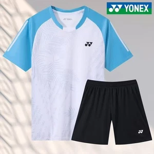 YONEX Men's Table Tennis Badminton T-shirts and Shorts Suit Sports Set 06055 - Picture 1 of 6