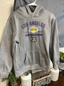 Los Angeles Lakers Hoodie Sweatshirt XL 18-20 - Picture 1 of 11