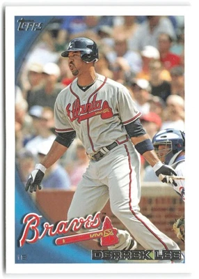 Actualización Topps Derrek Lee 2010 #US-189 Atlanta Braves Foto 1 de 2