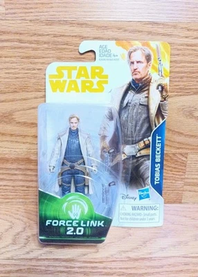 Star Wars Tobias Beckett Figure Force Link 2.0 Hasbro Disney 2018 - Image 1 of 4