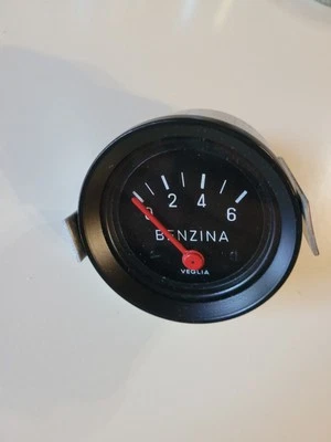 Manómetro de presión de combustible Ferrari 330 P3 P4 - 206 SP Veglia Borletti restaurado Foto 1 de 2