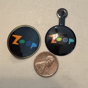 Zoop Atari Jaguar E3 CES 1995 Viacom Promo Pin Button RARE