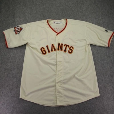 Camiseta Andrew McCutchen Gigantes de San Francisco 22 Majestic Cool Base Talla XL Foto 1 de 4