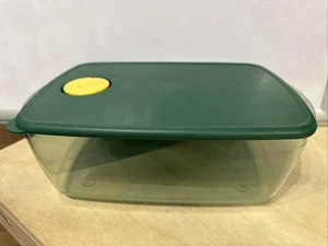 Vintage TUPPERWARE Rock N Serve Behälter #3380 A-1 & belüfteter Deckel #3382 A-2 - Bild 1 von 10