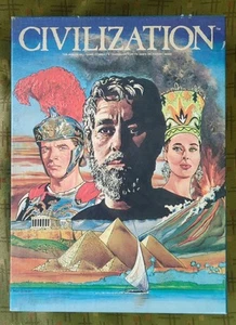 VINTAGE Avalon Hill Civilization Board Game Of The Heroic Ages Strategy Bookcase - Picture 1 of 3