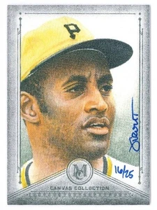 2019 Museum Collection - Canvas Collection CC 27 Roberto Clemente 16/25 - Picture 1 of 2