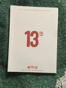 13. FYC DVD Netflix Dokumentarfilm von Ava DuVernay 2016 Netflix - Bild 1 von 1