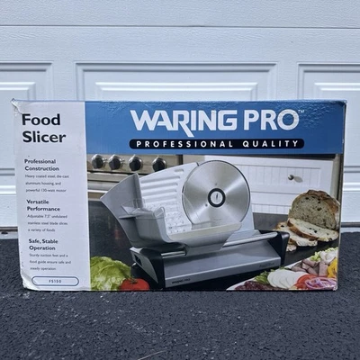 Cortadora de alimentos eléctrica profesional Waring Pro FS150 - usada una vez - probada Foto 1 de 4