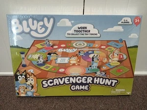 Original Bluey Scavenger Hunt Official Board Game Family Game - Picture 1 of 8
