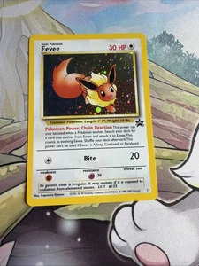 Pokemon Eevee Wizards Black Star Promo 11 Holo - Imagen 1 de 7