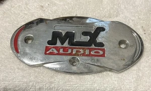 Vintage Item: MTX AUDIO METAL LOGO PLATE COLLECTOR ITEM - Bild 1 von 4
