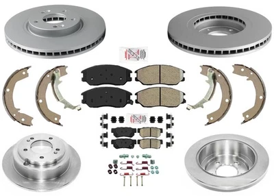 Передние и задние дисковые тормозные диски тормозные колодки и колодки для KIA Amanti 2004 2005 2006 - Изображение 1 из 4