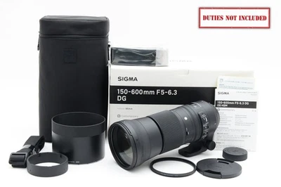 [Top MINT] Sigma 150-600mm f/5-6.3 DG OS HSM Contemporary for Nikon Mount JAPAN# - Image 1 of 4