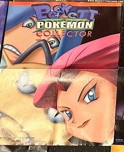 22 x 22 Pokemon Beckett Collector Rare VTG POSTER GameBoy Nintendo Team Rocket - Picture 1 of 1