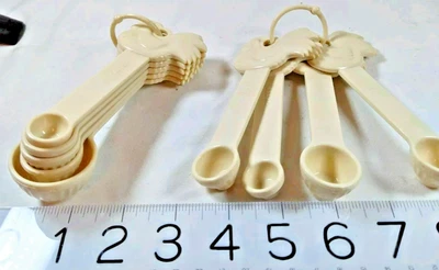 Two Sets Of Paula Deen Rooster Nesting Measuring Spoons. 1 Set Is Missing Tbsp - Image 1 of 4