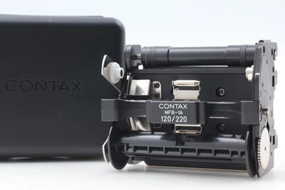 [Top MINT w/ Case] Contax MFB-1A 120/220 Film Insert For Contax 645 From JAPAN - Image 1 of 4