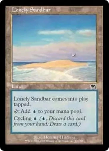 MTG - LONELY SANDBAR - Onslaught (C) - Image 1 of 1