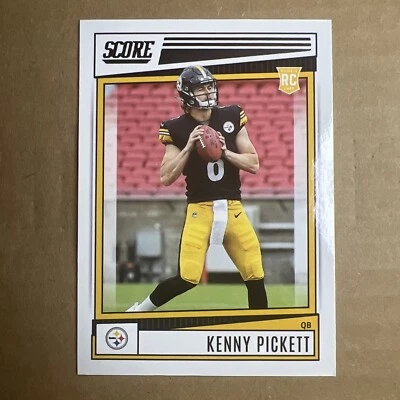 2022 Panini Score base Kenny Pickett #301 Rookie Card RC Pittsburgh Steelers - Image 1 of 2