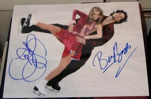 Tanith Belbin Ben Agosto Olympic Silver Medal Ice Dancing SIGNED 8x10 Photo COA - Picture 1 of 1