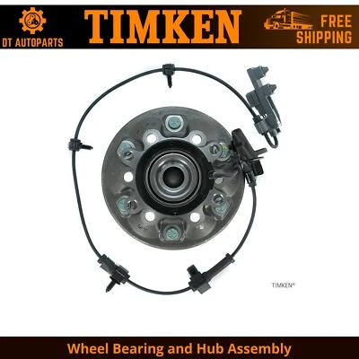 Conjunto de cojinete de rueda y buje delantero izquierdo Timken para GMC Canyon 2004-2008 tracción trasera Foto 1 de 4