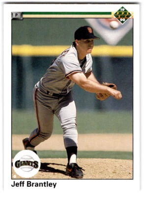 Jeff Brantley 1990 Upper Deck #358 RC San Francisco Giants Rookie - Image 1 of 2