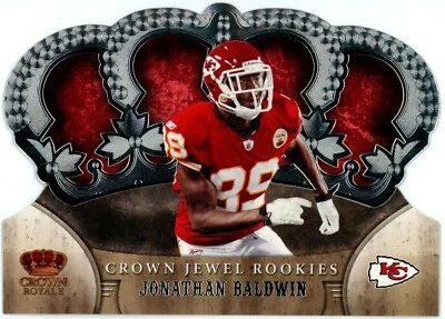 2011 Crown Royale Crown Jewel Rookies Jonathan Baldwin #34 - Image 1 of 2