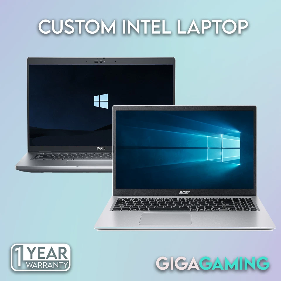 FAST CHEAP Intel Core i3 / i5 LAPTOP - Windows 10 - WiFi - 4GB RAM - 120GB / 1TB - Image 1 of 1