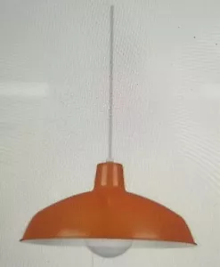 Sea Gull Lighting 1-Light Mini Pendant Orange 6519-66 - Picture 1 of 2