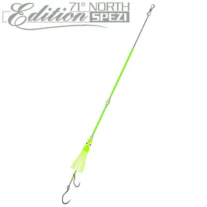 Balzer 71° North Leng Lumb Heilbutt Naturköder Meeres Köderfisch System Vorfach - Bild 1 von 5