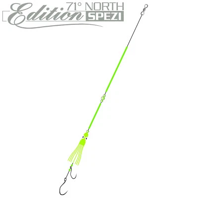 Balzer 71° North Leng Lumb Heilbutt Naturköder Meeres Köderfisch System Vorfach - Bild 1 von 4