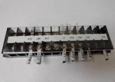 Barrier Terminal Wiring Block 12-Pole Crimp Contact Kasuga TXM20-12 600V 40A K12 - Image 1 of 4