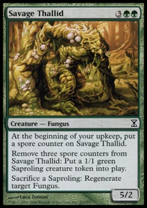 MTG - Savage Thallid - Time Spiral - NM, English Magic FLAT RATE SHIP - Picture 1 of 1