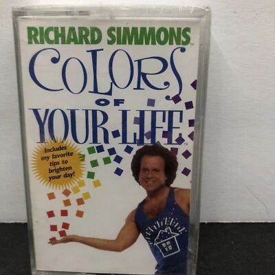 RICHARD SIMMONS COLORS OF YOUR LIFE VINTAGE CASSETTE TAPE NEW SEALED - Image 1 of 3