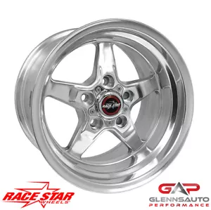 Race Star 15x10 (92-510152DP) for 1979-2004 Mustang - 92 Drag Star (Polished) - Picture 1 of 3
